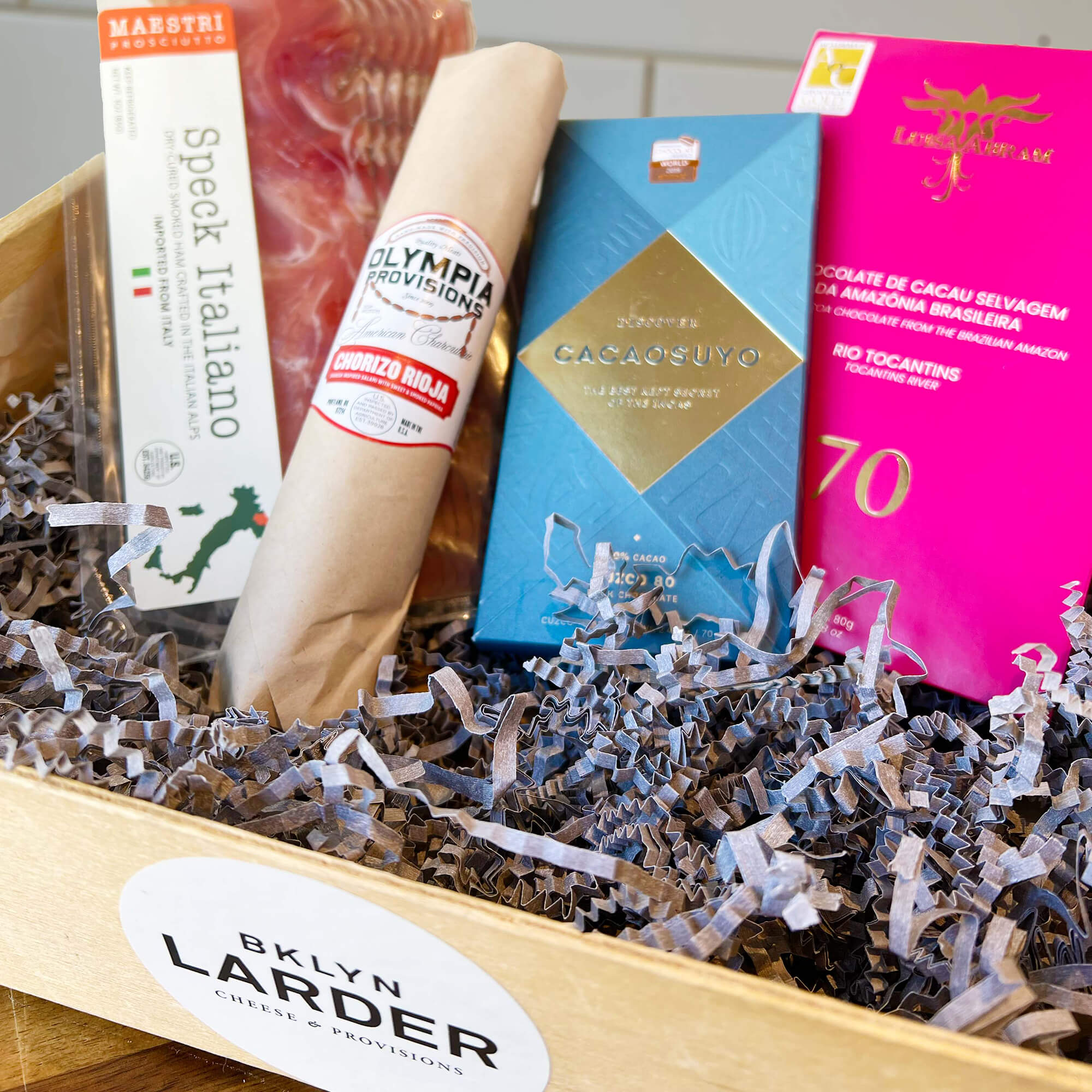 Happy New Baby Gift Basket - BKLYN Larder Cheese & Provisions