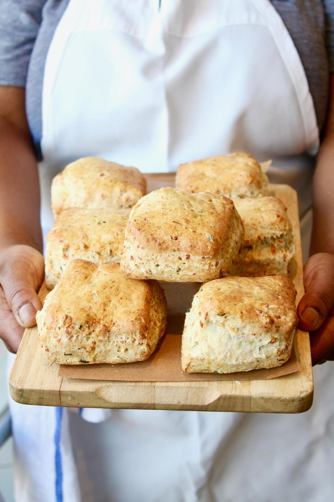 Cheddar Scallion Biscuit - BKLYN Larder