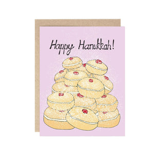 Cheesy Holiday Greeting Cards Hanukkah Carbs - BKLYN Larder