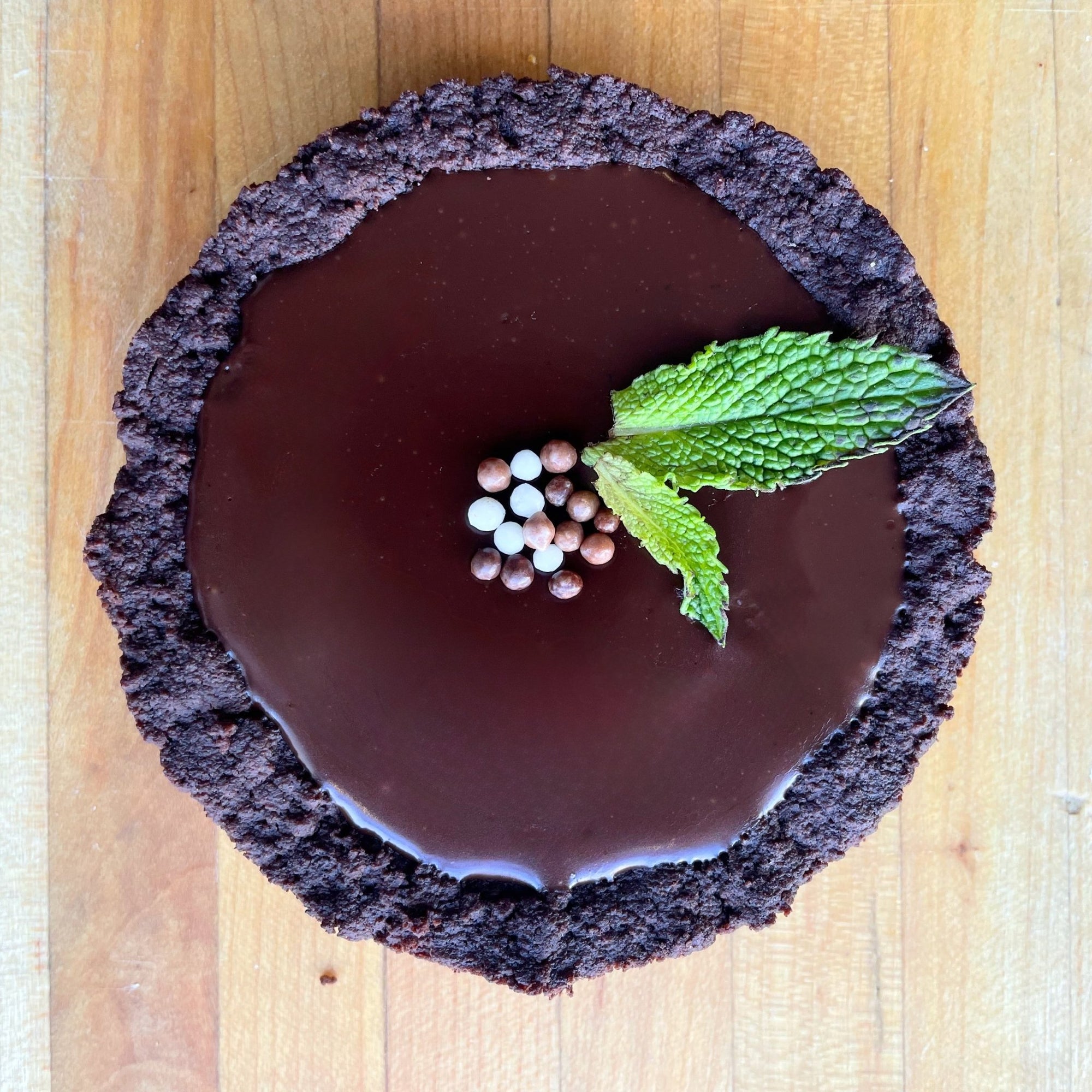 Chocolate Peppermint Tart - BKLYN Larder