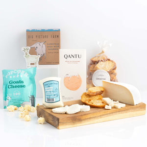 Classic Cheese Board Gift Basket Classic Goat Cheese Gift Basket - BKLYN Larder