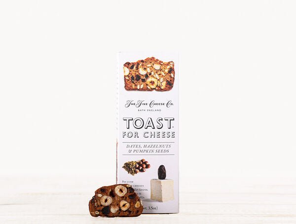 Fine Cheese Co Crackers & Toast Date Hazelnut and Pumpkin Seed Toasts - BKLYN Larder