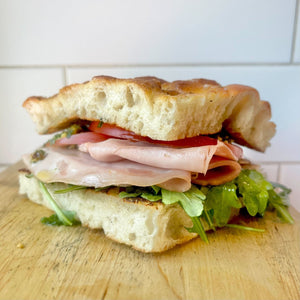 Mortadella Focaccia - BKLYN Larder