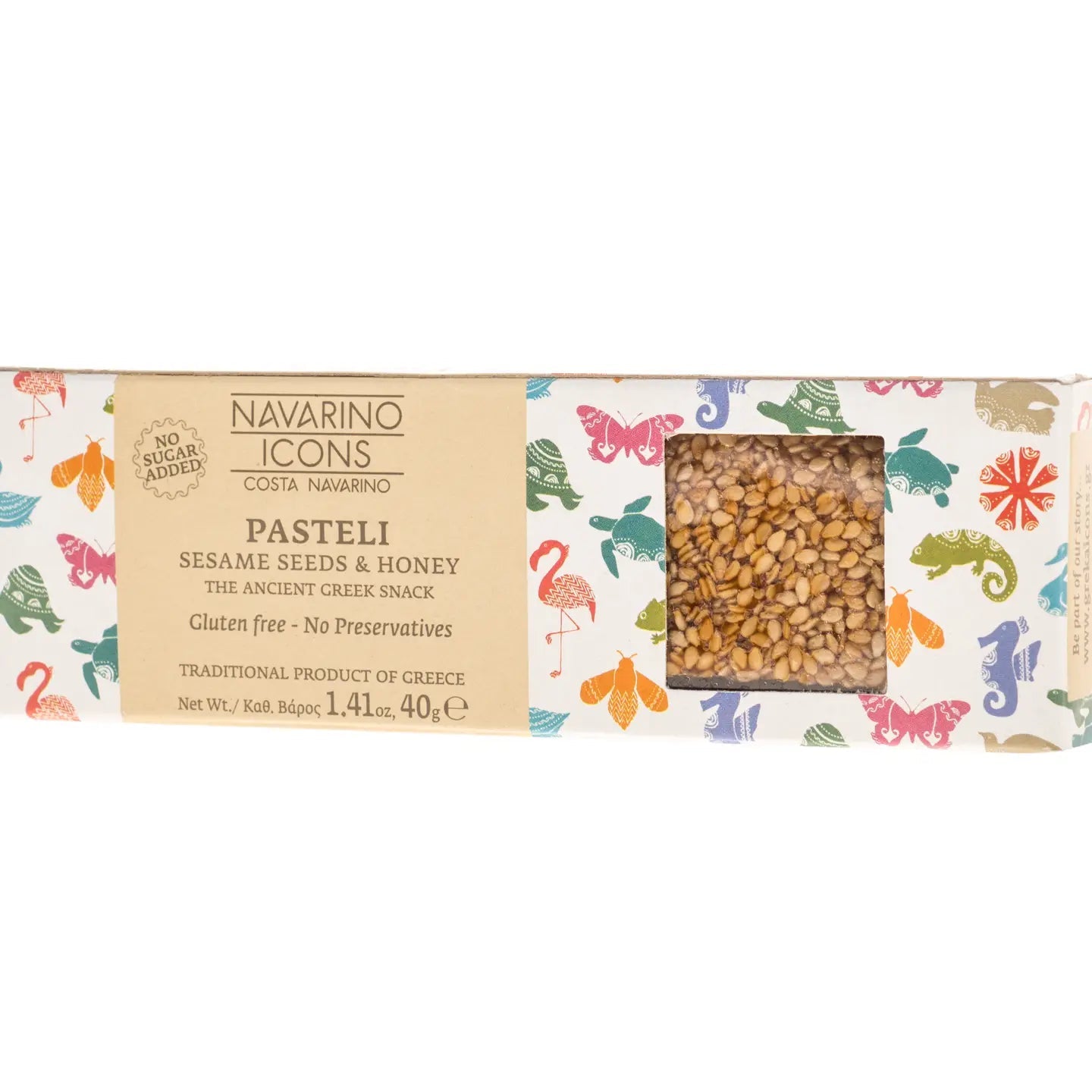 Navarino Pasteli Sesame Seed Bar - BKLYN Larder