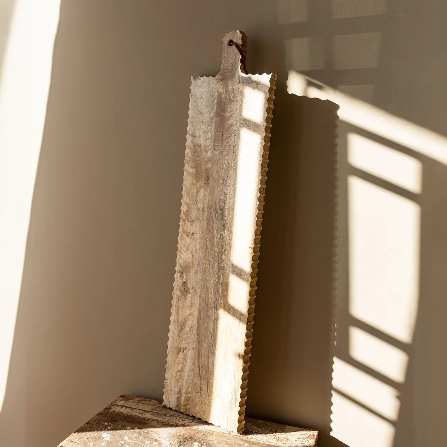 Oversized Carved Wood Serving Board - BKLYN Larder