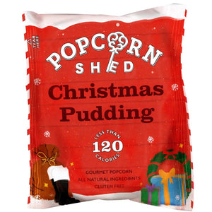 Popcorn Shed Holiday Flavored Popcorn Vegan Christmas Pudding - BKLYN Larder