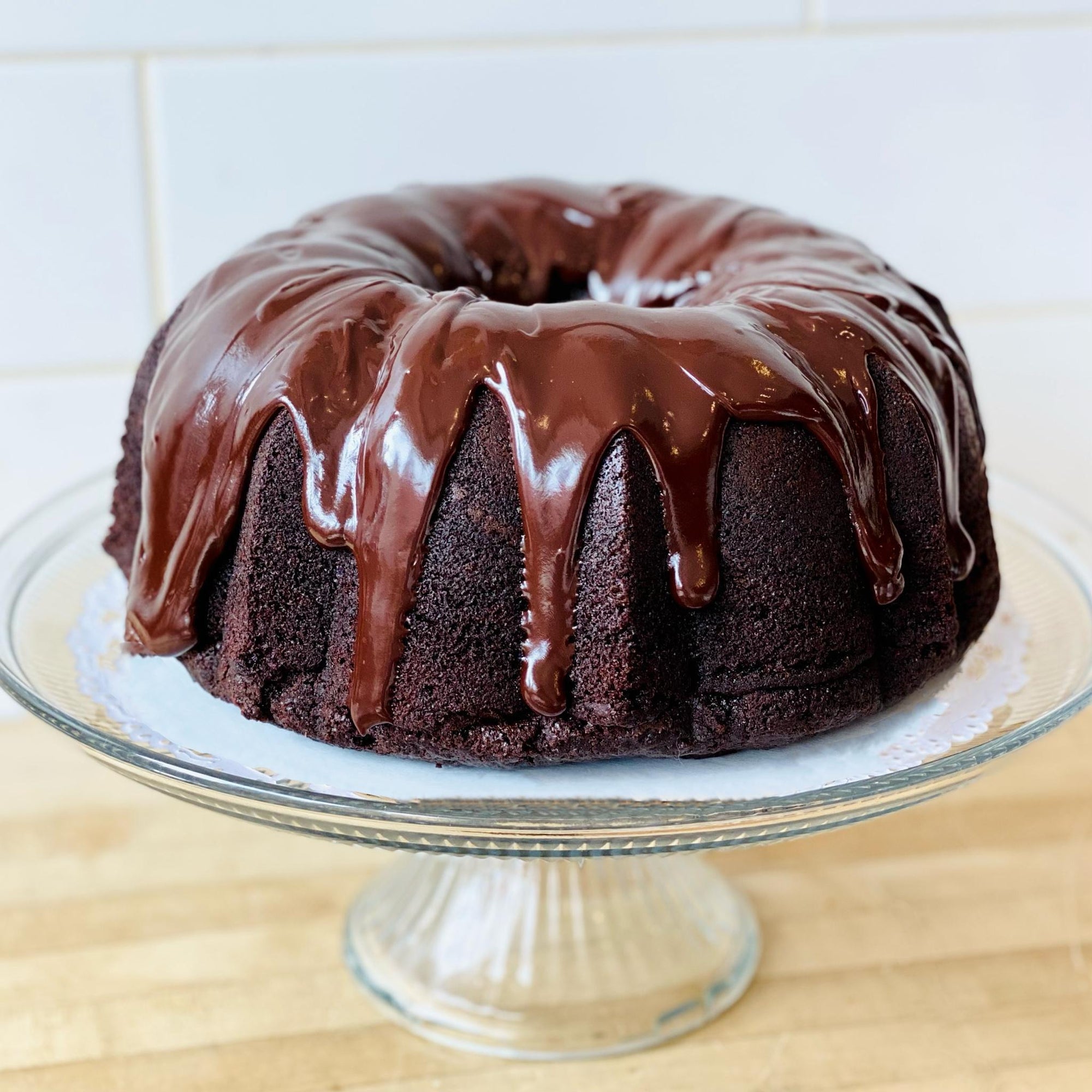 Triple Chocolate Cake Slice - BKLYN Larder