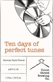 Union Street Brewing Co. Ten Days of Perfect Tunes - Pilsner - BKLYN Larder