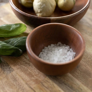 Wooden Pinch Bowls Single Acacia Bowl - BKLYN Larder