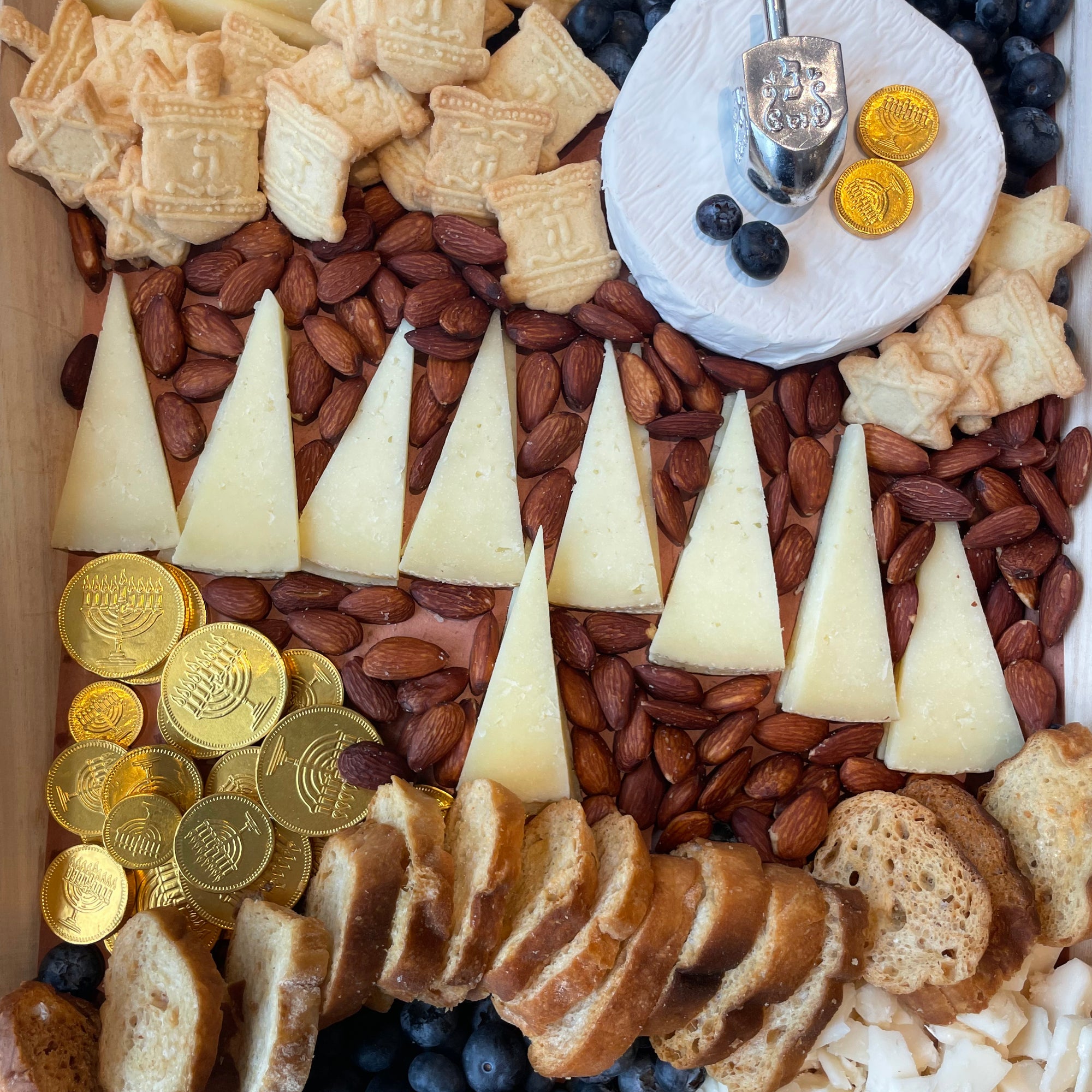 Hanukkah Cheese Platter | Catering Hanukkah Cheese Platter - BKLYN Larder