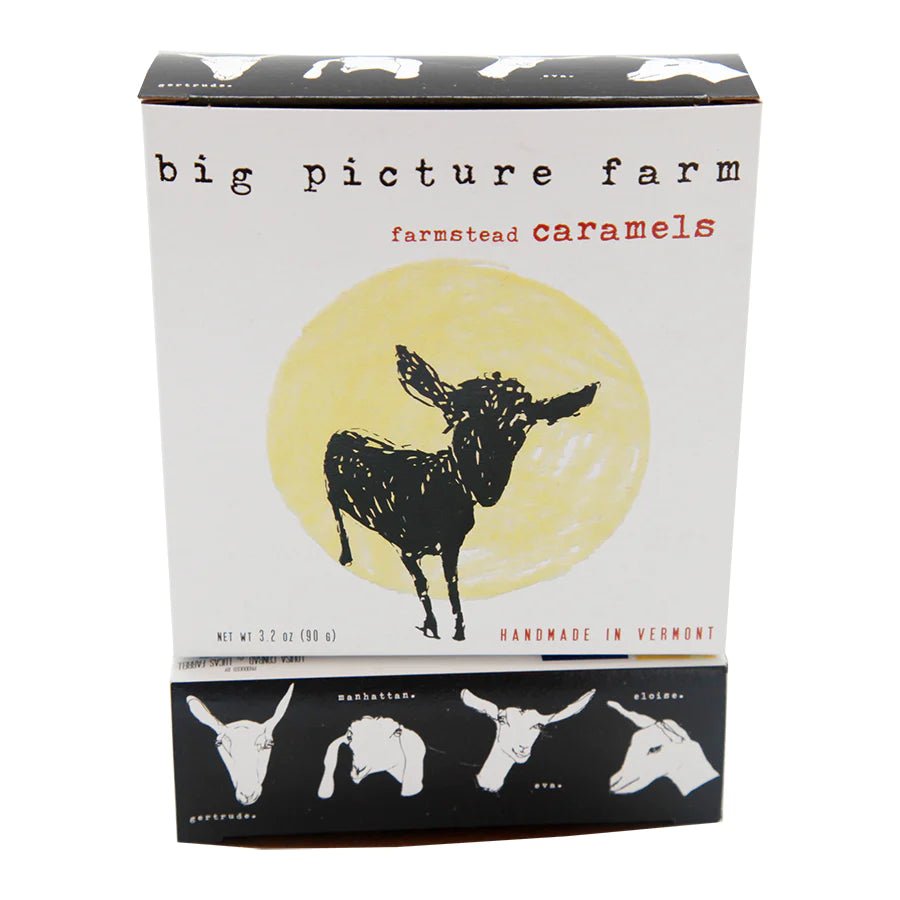 Big Picture Farm Goat Milk Caramels Holiday Gift Boxes Costume Box - BKLYN Larder