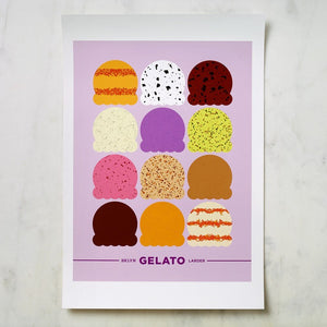 BKLYN Larder Posters Gelato - BKLYN Larder