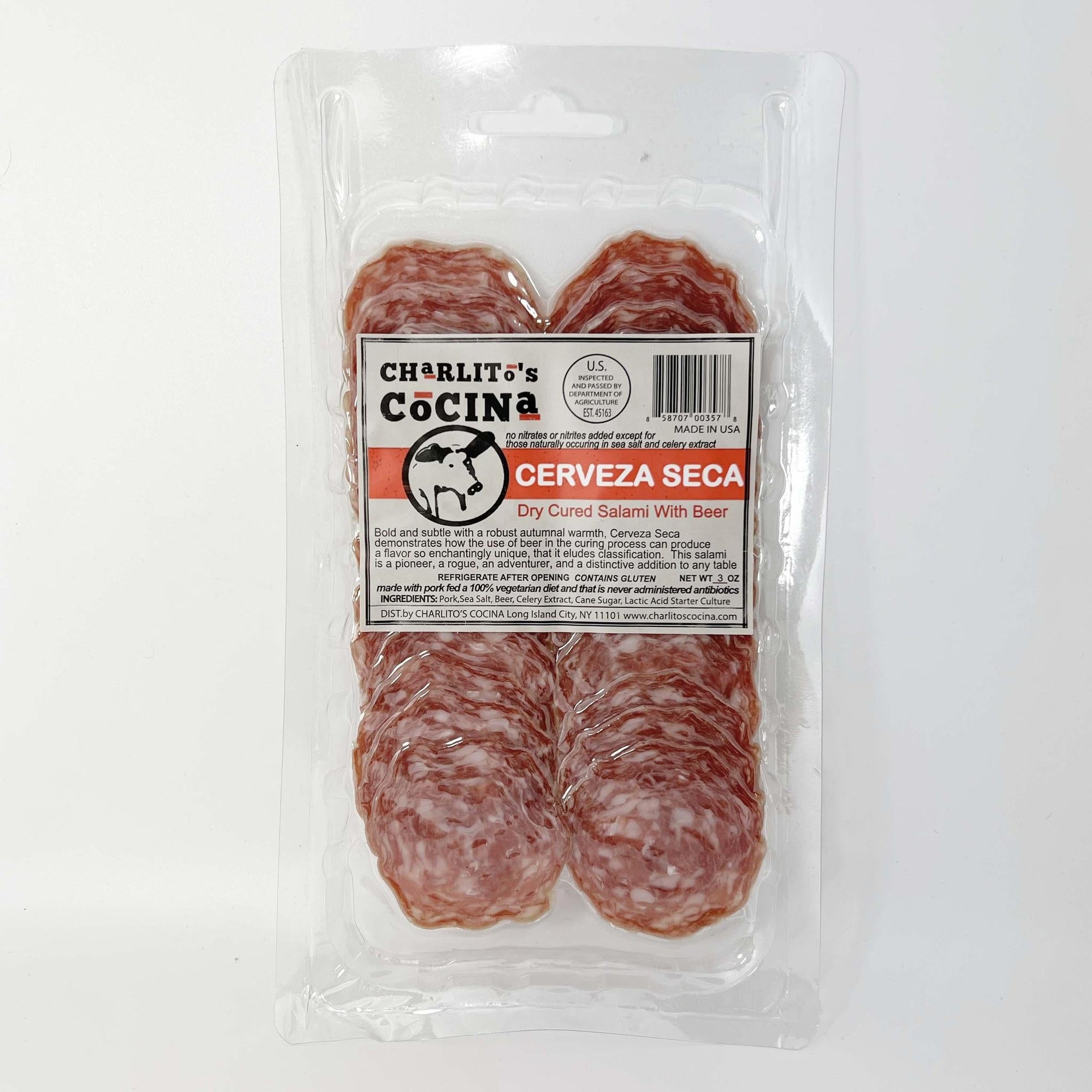 Charlito's Cocina Sliced Meats Picante - BKLYN Larder