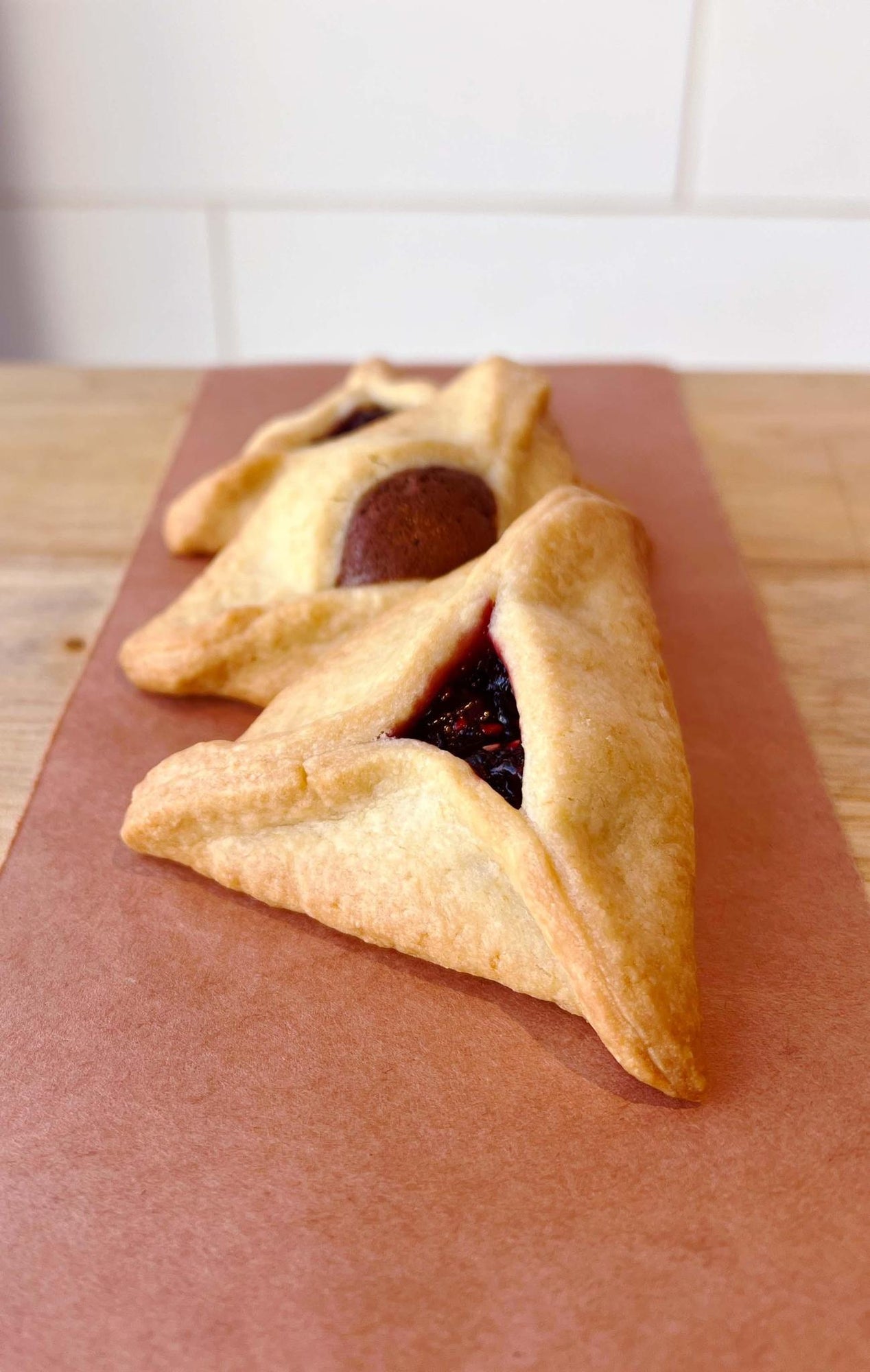 Hamantaschen | Catering Dozen Chocolate Hazelnut Ganache - BKLYN Larder