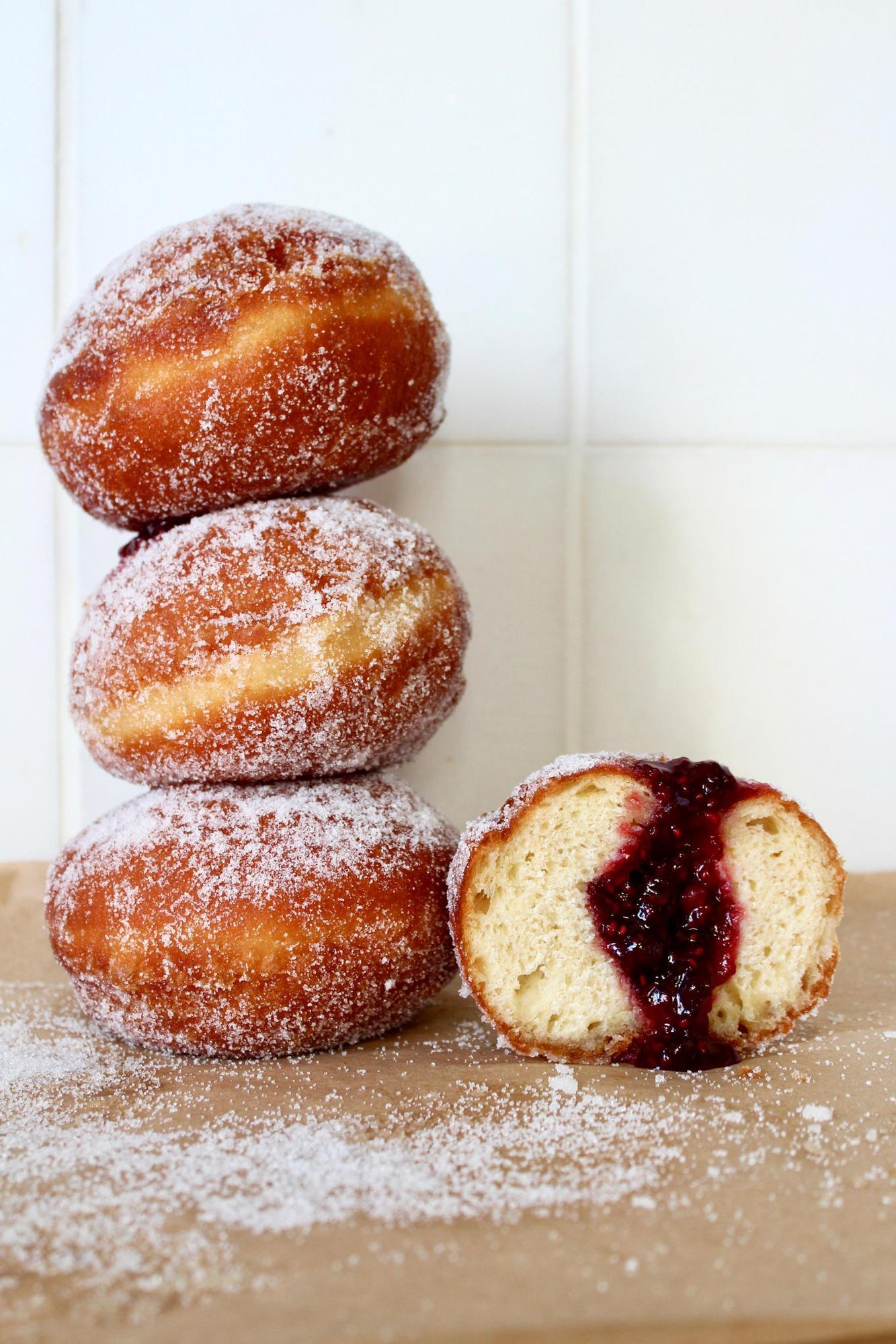 Jelly Donuts | Catering Half Dozen - BKLYN Larder