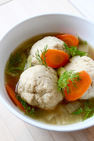 Bueche's Food World - Recipe: Matzo Ball Soup