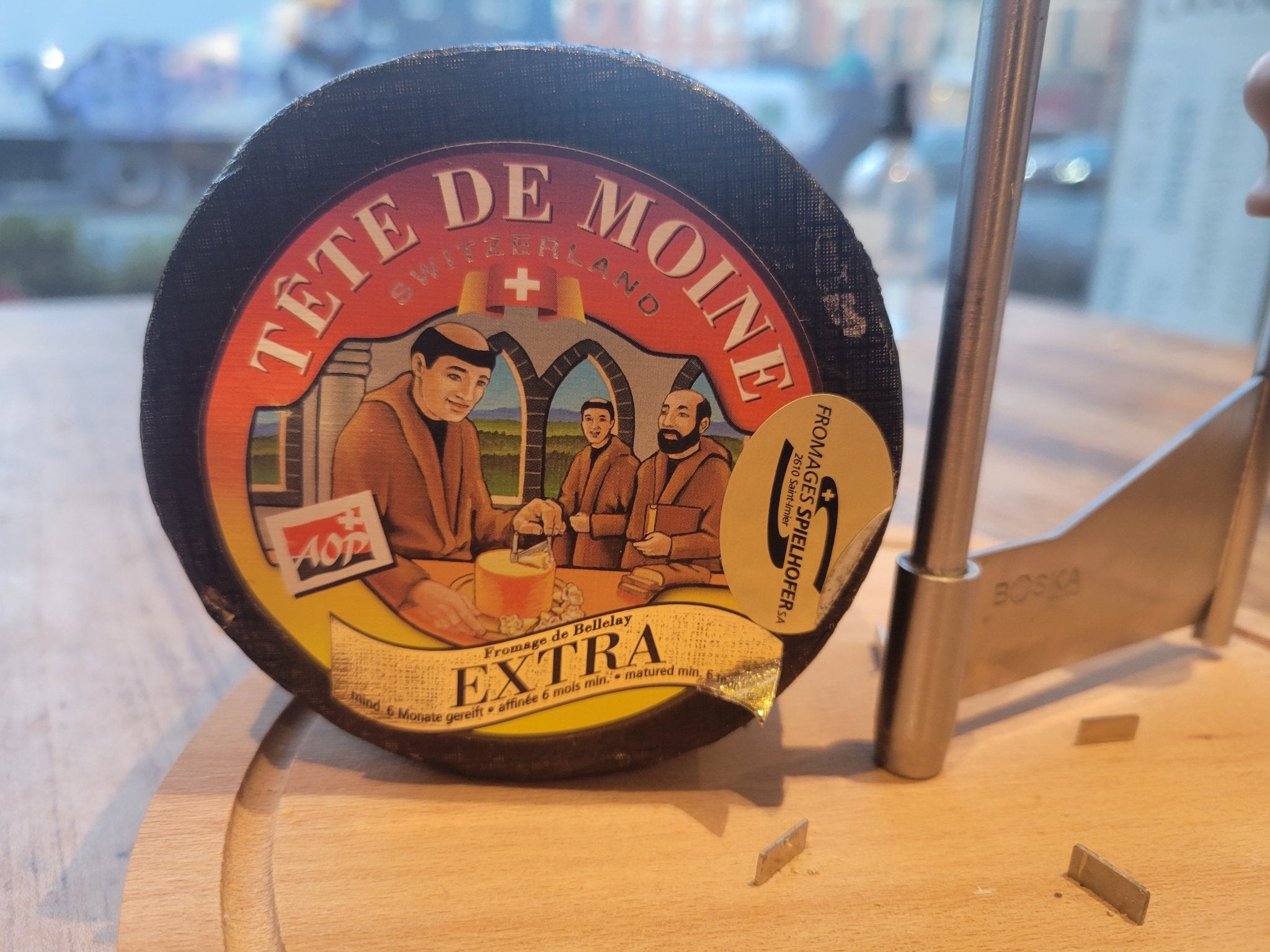 Tête de Moine Monk's Head Cheese - raw milk